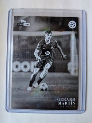2025-26 Topps Simplicidad Gerard Martin Estrellas Espanolas Barcelona Spain