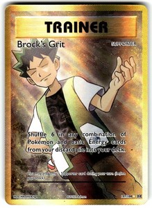Brock's Grit (Full Art) 107/108 XY Evolutions