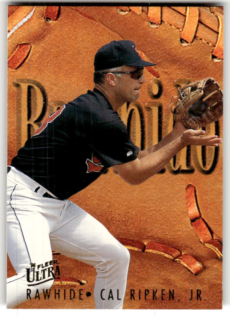 1996 Ultra Cal Ripken, Jr. Rawhide #9