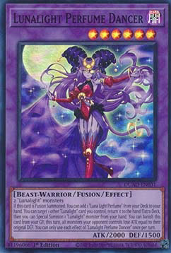 YuGiOh Lunalight Perfume Dancer DUAD-EN031 Super Rare Englisch Neu 1st