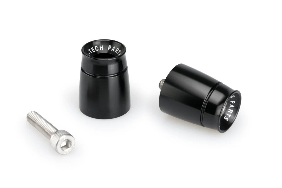 Puig Sport Bar Ends | Black | Fits Various Kawasaki Models