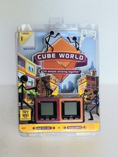 SEALED Radica Cube World Series 1 Scoop and Slim Set Mattel 2007 Electronic Game