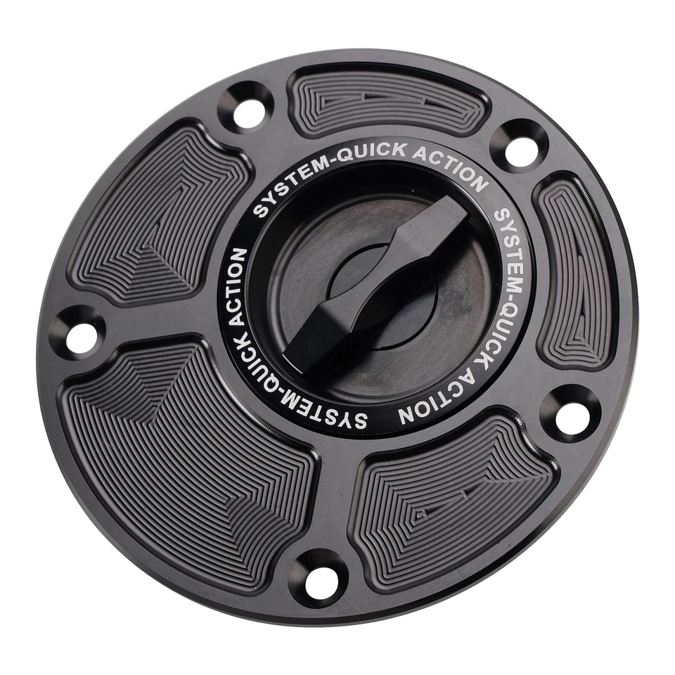 CNC Keyless Fuel Gas Cap For Yamaha YZF-R1 YZF-R6 2000-2025 YZF-R3 2015-2025 - Image 4 of 4