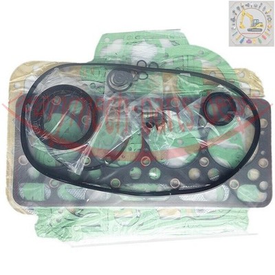 Full Gasket Set Kit +Head for Isuzu Hitachi Case 4LE2 EX70-3 ZX75US-3 ZX40U CX75