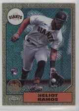 2022 Update 1987 Topps Chrome Silver Pack Series Mojo Heliot Ramos #T87C-60 1mq2
