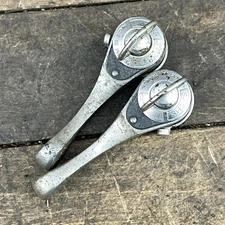 Vintage Sachs Huret Downtube Shifters Set France Road Bike Shift Lever Braze On