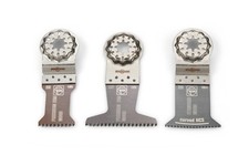 Image of FEIN E-Cut Combo Starlock Multi-Tool Blade 3 Piece Set, for Wood - 35222967080