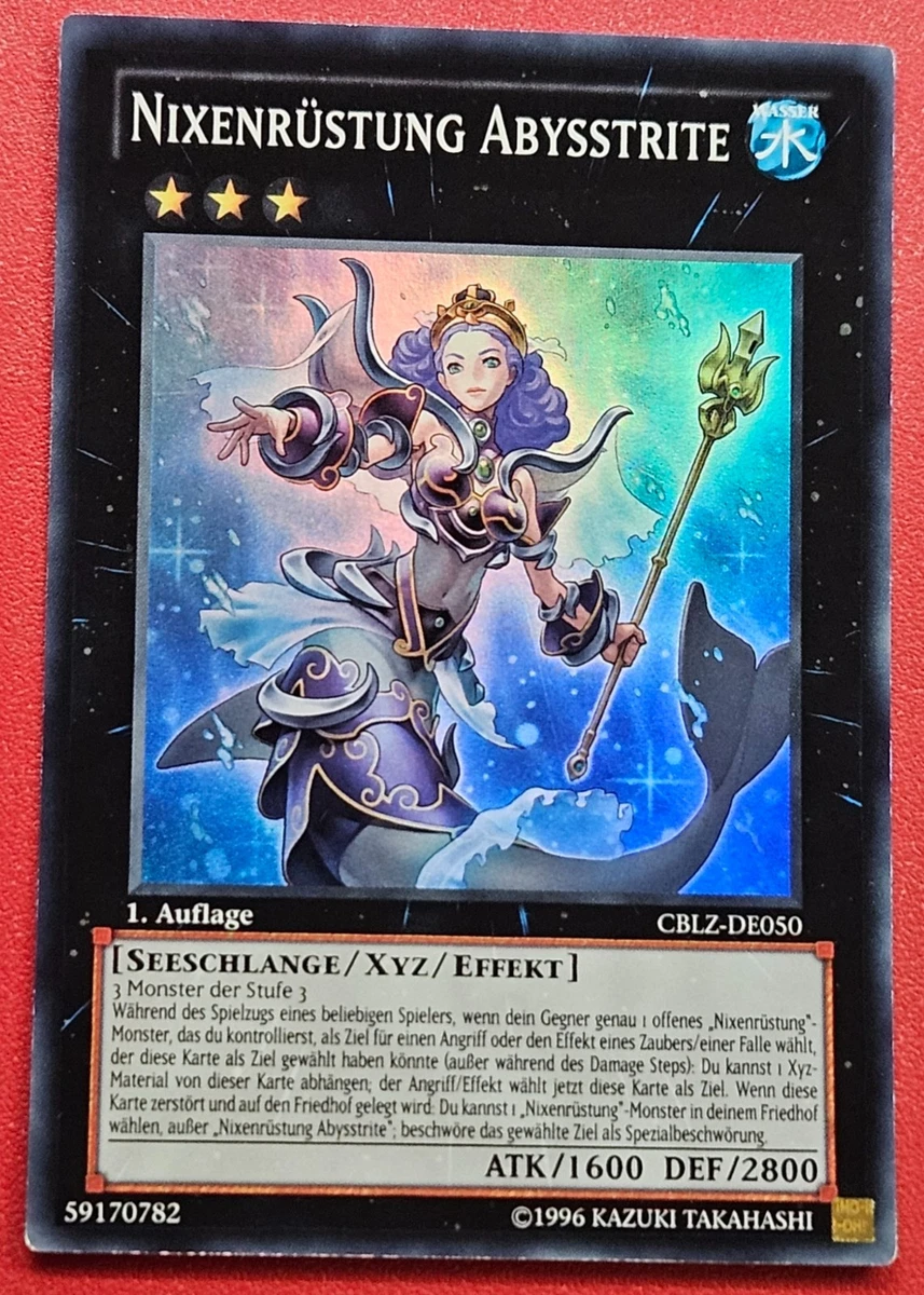 Xyz Yu-Gi-Oh! TCG Individual Trading Card Games in German for sale