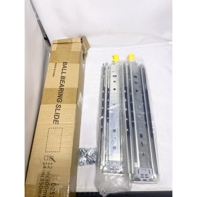 Heavy Duty Drawer Slides with Lock   12 Inch Fully Extended Furniture Hardware