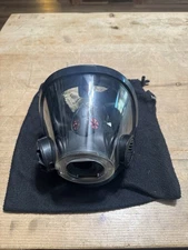 Scott AV-3000 HT Fire Fighter SCBA Mask w/ Amp Bracket SIZE: Small 5-pt net DB