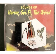 1993 Halloween Sounds Of Horror Sci-Fi The Weird CD Vintage Haunted House FX F21
