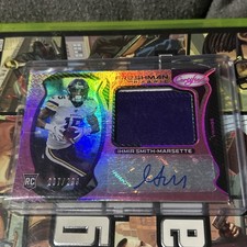 Ihmir Smith-Marsette 2021 Certified Football RC Patch Auto 207/299 Vikings RPA 