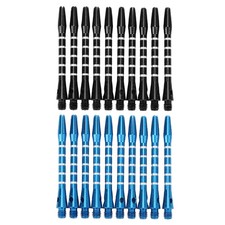 10pcs Dart Shafts Aluminum Alloy Replacement Thread Dart Stems With Locking Hole