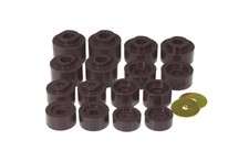 Sport Track Body Mount, Prothane 6-116-BL, Black, 1 Set