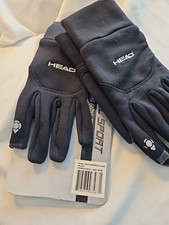 2 Pair-Head Running Gloves Digital Sensatec BLACK Women's MED LG - 1 NWT