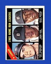 1966 Topps Set-Break #218 Al Home Run Leaders EX-EXMINT *GMCARDS*