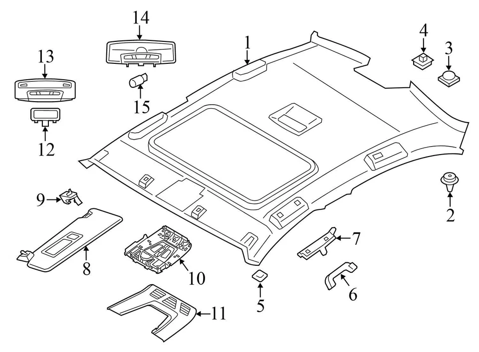 BMW 428I 2015-2016 gran cupé - luz LED tocador/espejo 9216245 Foto 3 de 4