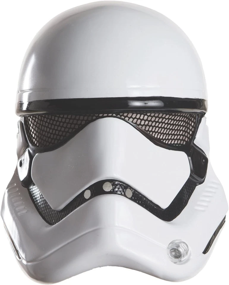 Star Wars Ep VII Child's Stormtrooper Half Mask with Back Strap - Image 2 of 2