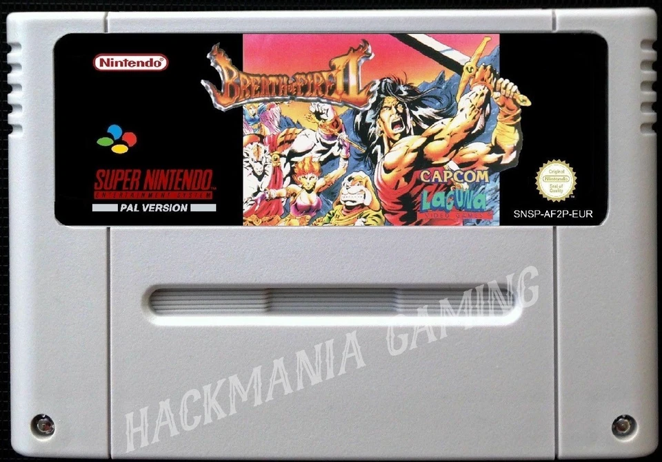 BREATH OF FIRE II Deutsch German Pal SNES Super Nintendo Clock Tower...