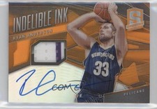2013-14 Panini Spectra Indelible Ink Jerseys Orange 41/49 Ryan Anderson Auto 0af