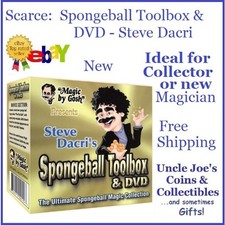 Magic By Gosh Spongeball Toolbox & DVD -Steve...