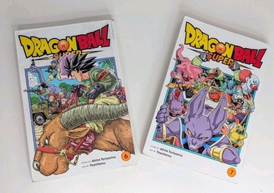 Dragon Ball Super Manga Vol 6 & 7 Lot VIZ Shonen Jump Akira Toriyama Toyotarou
