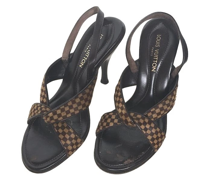 Louis Vuitton Damier Shoes In Women's Sandals & Flip Flops for
