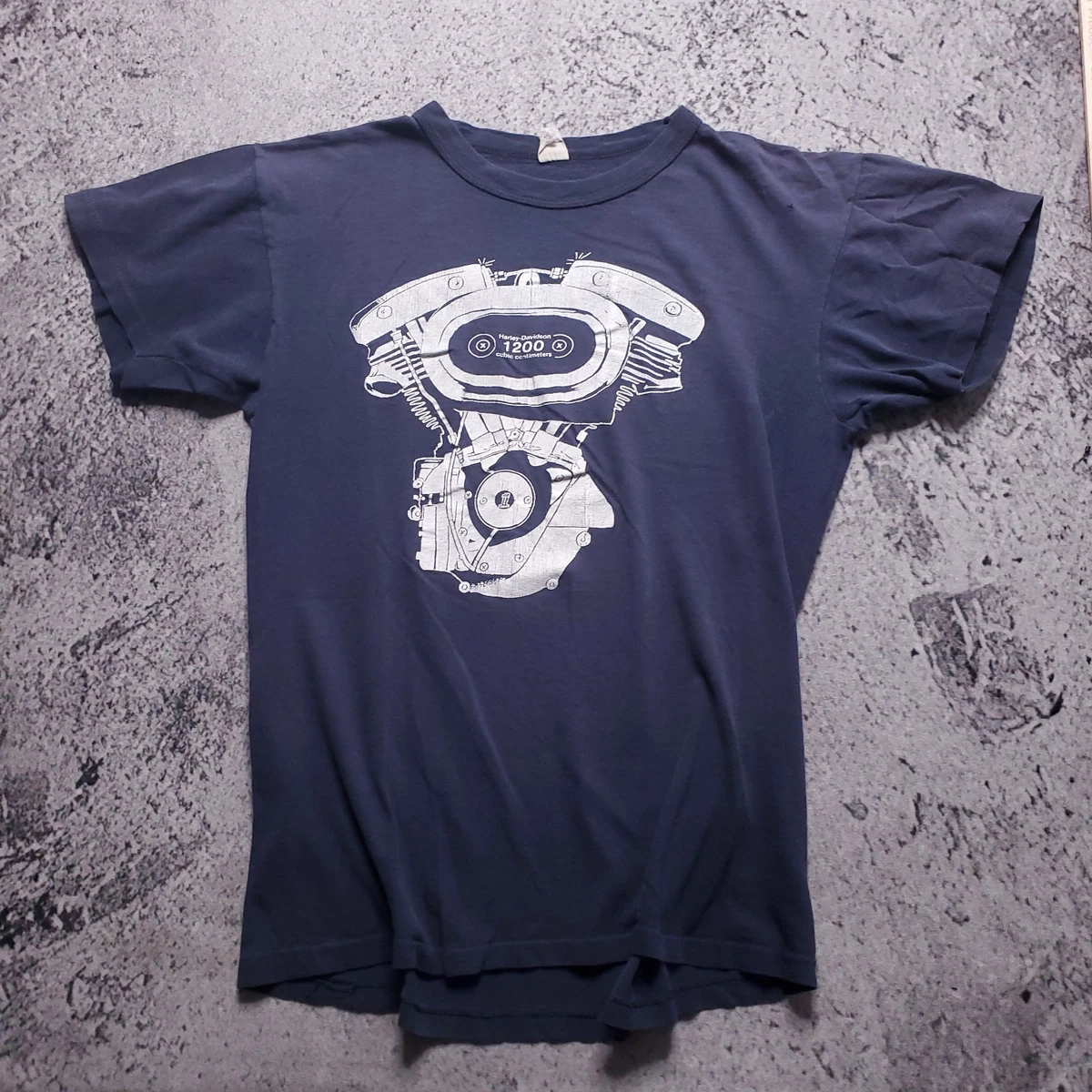 Harley Shovelhead Shirt In Men's T-Shirts for sale | eBay