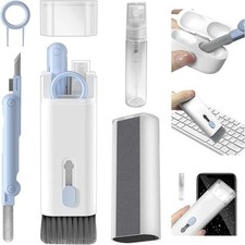 7 in 1 Keyboard Cleaner Kit Earphone Cleaning Pen Brush Keycap Tool - NEW
