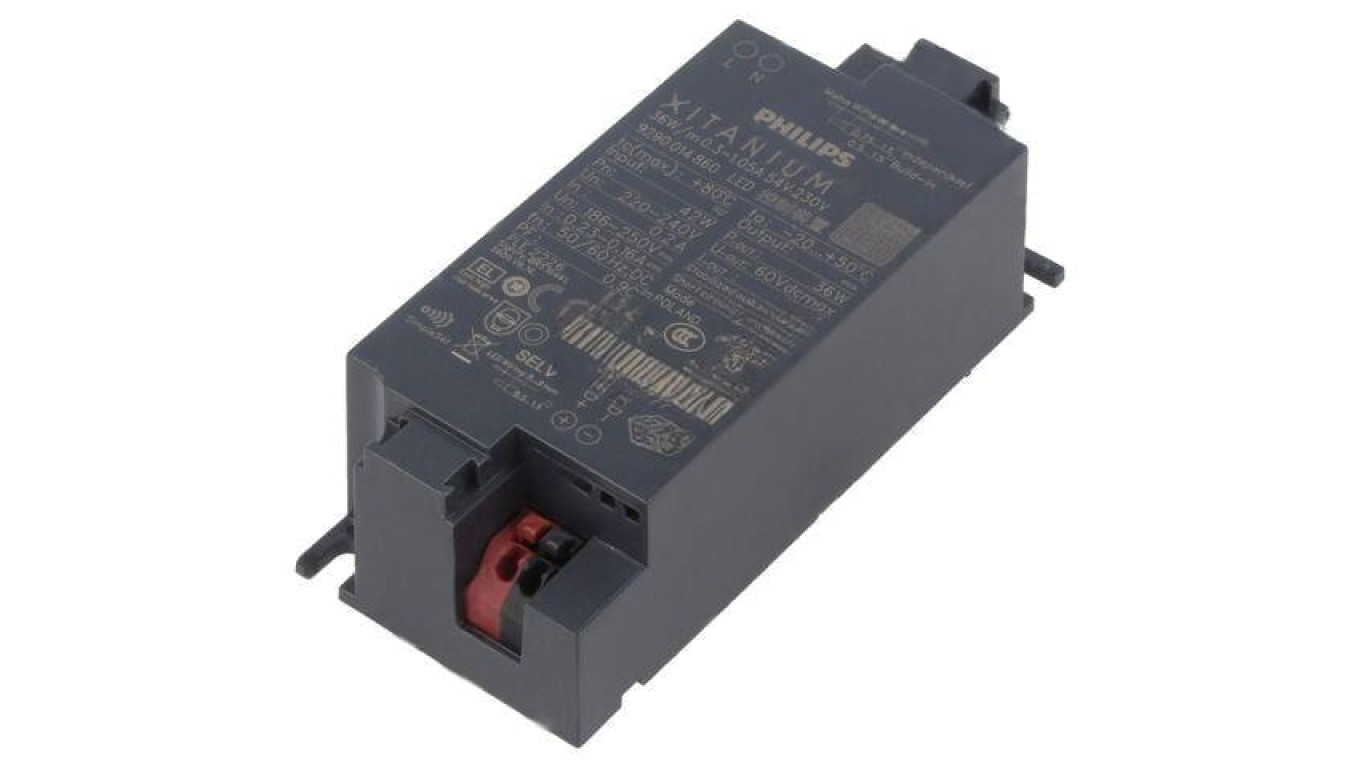 LED Switching Power Supply 36W XITANIUM 36W/M 0.3-1.05A 54V 230V