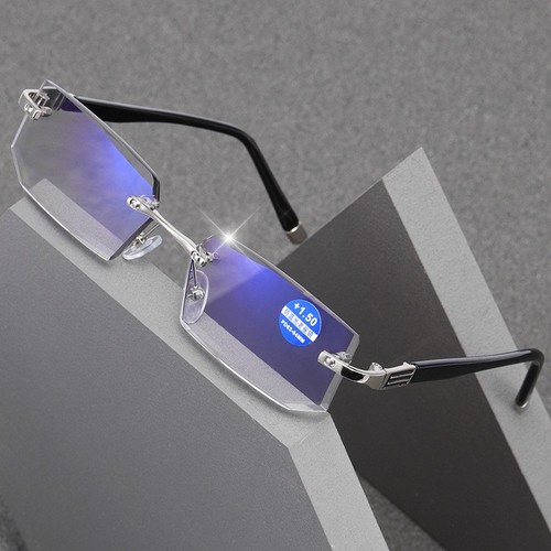 Randlose Lesebrille Anti-Blaulicht Lesebrille +1,0 ~ 4,0 Unisex - Bild 1 von 17
