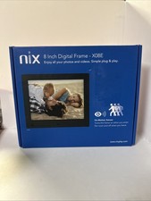 Nix Advance 8  Digital Photo Frame Model X08E Hu-Motion Sensor NEW No Manual