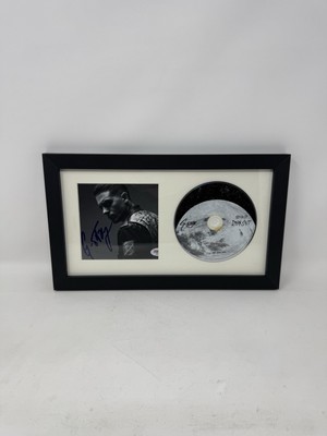G EAZY G-EAZY SIGNED AUTOGRAPH WHEN ITS DARK OUT CD FRAMED PSA COA ME MYSELF & I