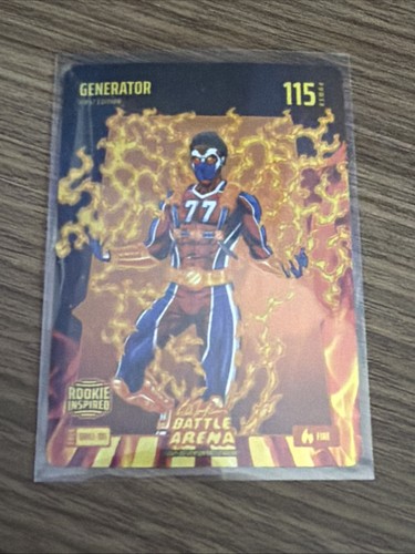 2025 Bo Jackson Battle Arena First Edition Generator Fire #Grill-101