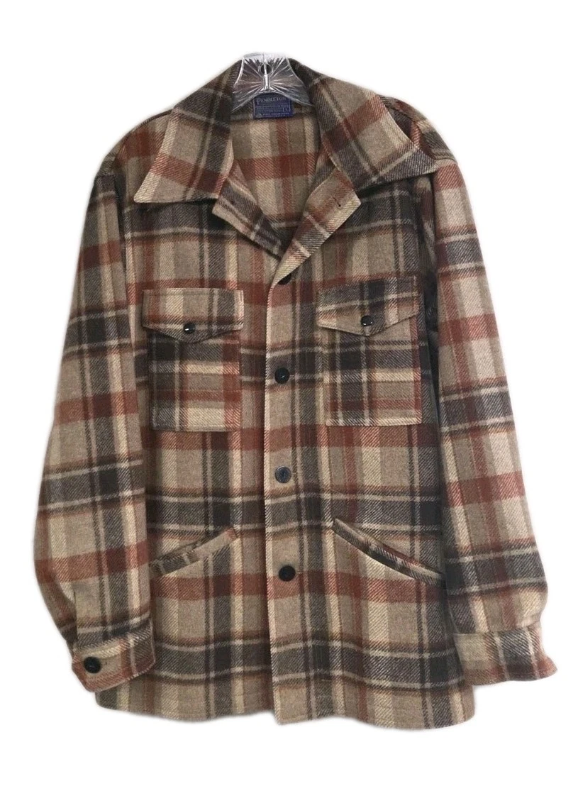 Pendleton Plaid Jacket In Vintage Outerwear Coats & Jackets For
