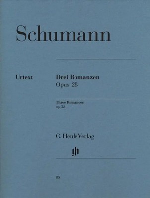 Schumann, Robert - Drei Romanzen op. 28 | Instrumentation: Piano solo | Buch