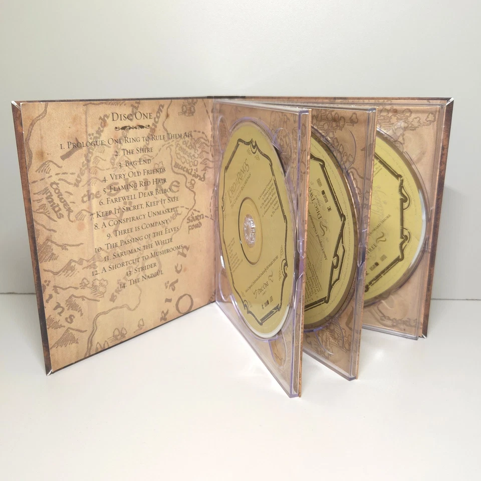 The Lord of the Rings: Fellowship of the Ring Complete Recordings CD box set - Image 4 of 4