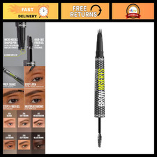 Dual-Ended Micro Needle Eyebrow Pen Gel - Water-Resistant, Smudge-Proof, 36-HR