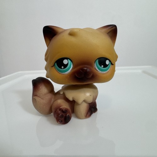 Figurine Littlest Pet Shop – Chat Persan #1063, Hasbro, Occasion