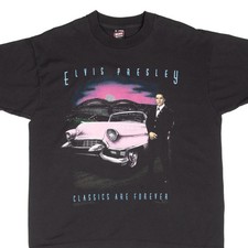 VINTAGE ELVIS PRESLEY CLASSICS ARE FOREVER 1992 TEE SHIRT XL MADE IN USA