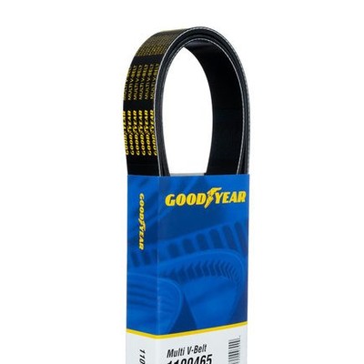 Belts 1100665 Serpentine Belt Multi V Belt, 66.5 In. Effective Le for Goodyear