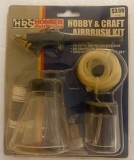 Air Brush Set Hobby/ Craft Adjustable 3/4" - 2" Homier Distribution Co. READ.