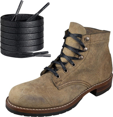 Gewachste Schnürsenkel für Wolverine 1000 Mile Stiefel, Ersatz Breite Flache Sch