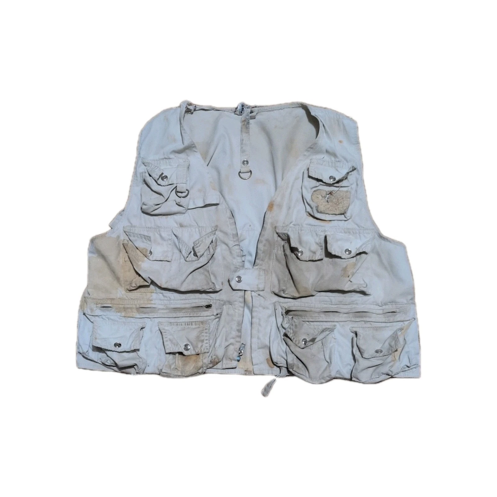 Vintage Fishing Vest Men's Small 1960s 60s Photography