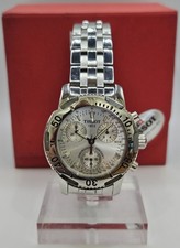 Image of Tissot 1853 PRS200 Chronograph Men's Watch T362/462 White Face Long Bracelet