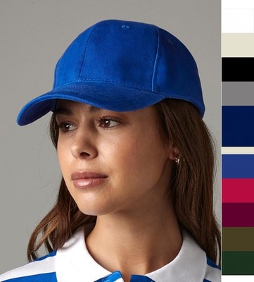 10er Pack Beechfield Herren Pro-Style Cap Mütze Baumwolle Heavy Brushed Cotton B