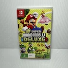 New Super Mario Bros U Deluxe Nintendo Switch Complete Game Like New Region Free