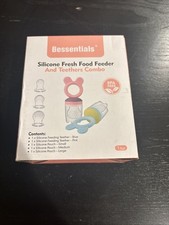Bessentials  Silicone Fresh Food Feeder and Pacifiers Comb 4M BT11