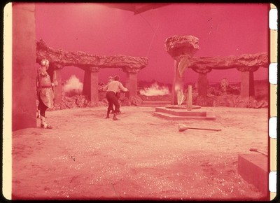 Rare 1967 STAR TREK TOS 35mm Film Clip AMOK TIME Fight Scene Body Doubles J14