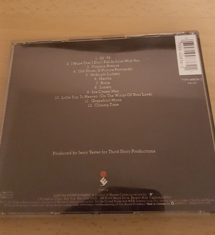 CD von Tom Waits " Closing Time" - Bild 2 von 2